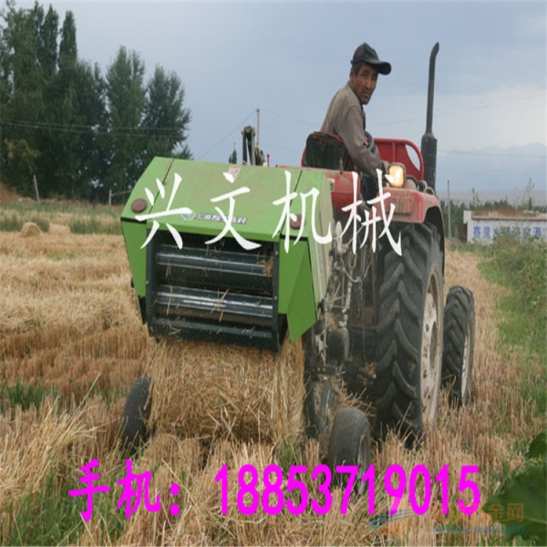固定式打捆机秸秆处理固定式打捆机环保处理废物利用(图1)