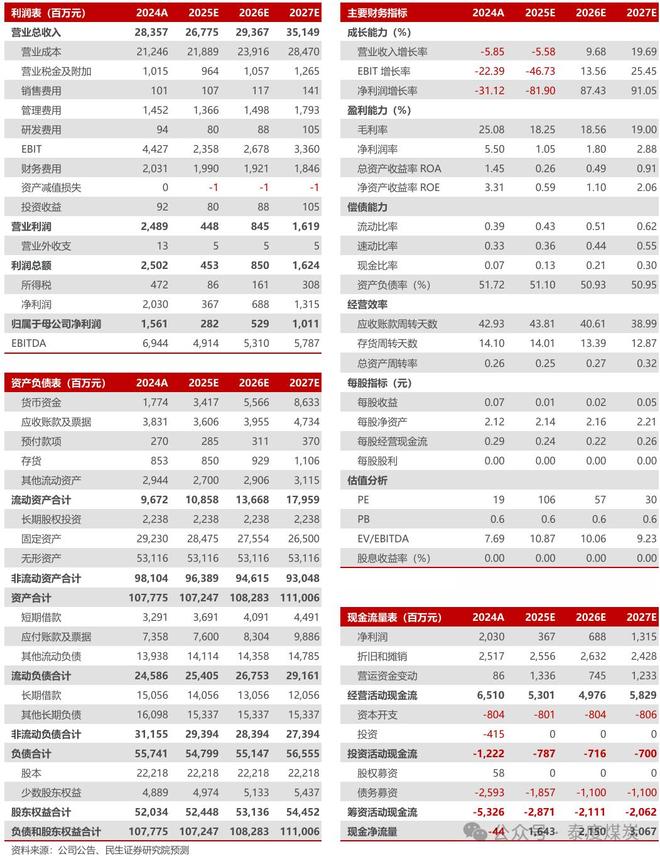 「民生能源」永泰能源2024年年报与2025年一季报点评：电力业务稳健运行继续回购回报投资者(图2)