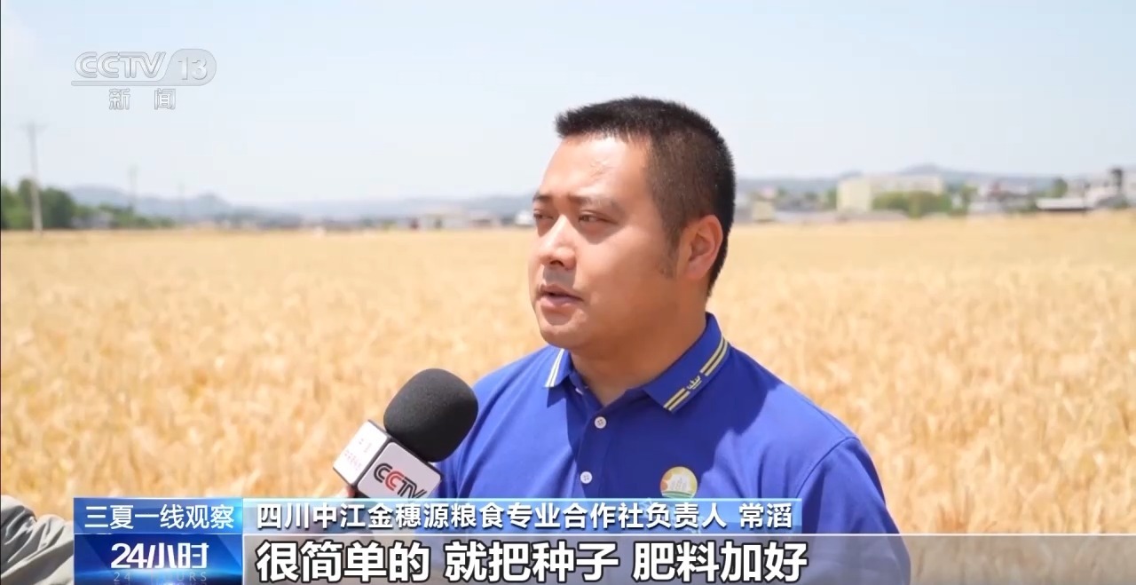 快乐播种机为种地减负！老大爷摆完龙门阵顺带看看麦田(图6)