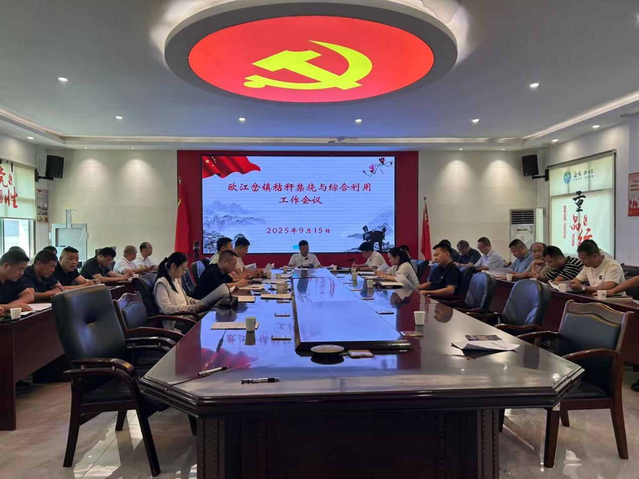 必赢赫山区欧江岔镇：秸秆变宝的绿色发展实践(图1)