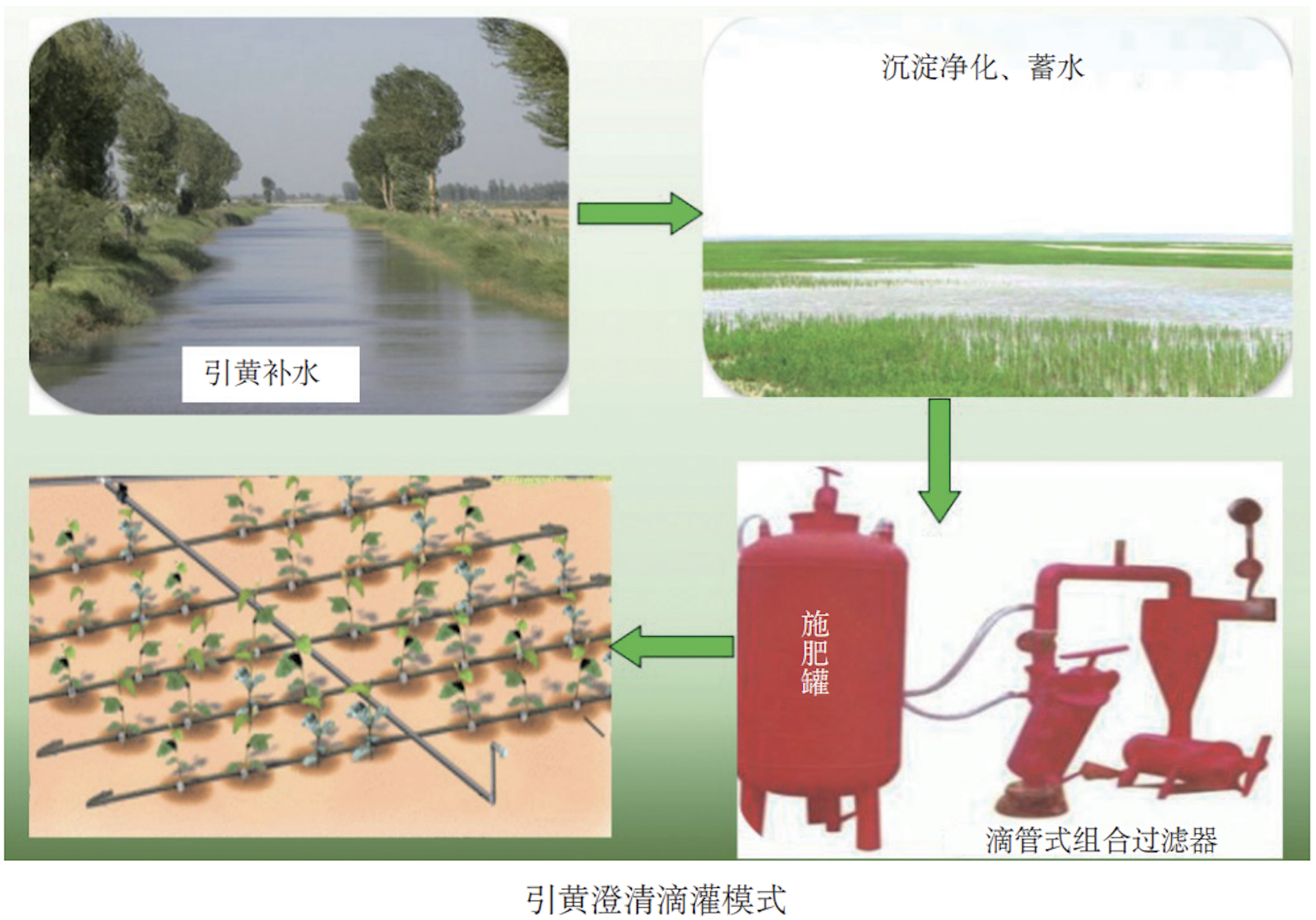 水肥一体化提单产黄灌区玉米引黄澄清与黄河水直滤滴灌水肥一体化技术模Bwin必赢式(图1)
