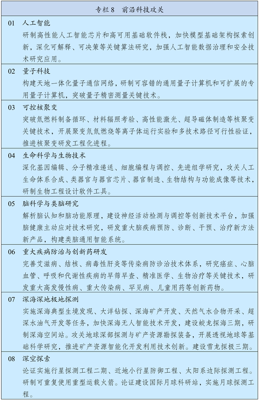 “十五五”规划纲要全文发布(图9)
